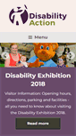 Mobile Screenshot of disabilityaction.org